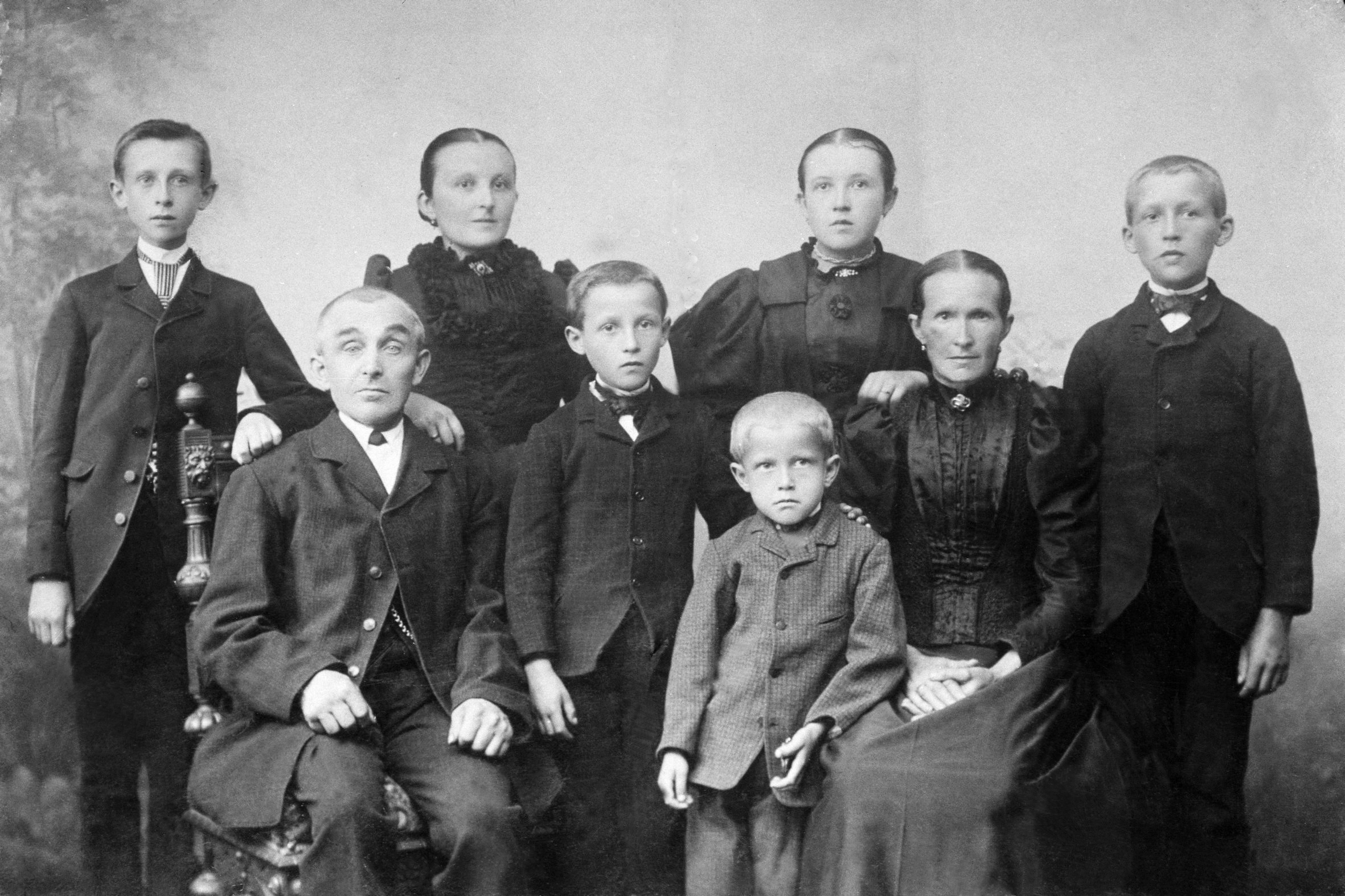 Anna Maria Ilsabein Kollmeier / Kollmeyer mit Familie